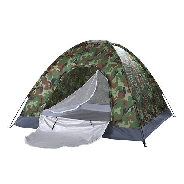 Camouflage tent for 3-4 persons outdoor camping camping tent beach travel tent
